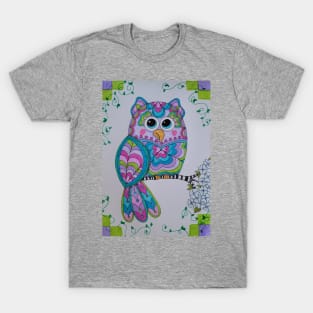 Flower owl T-Shirt